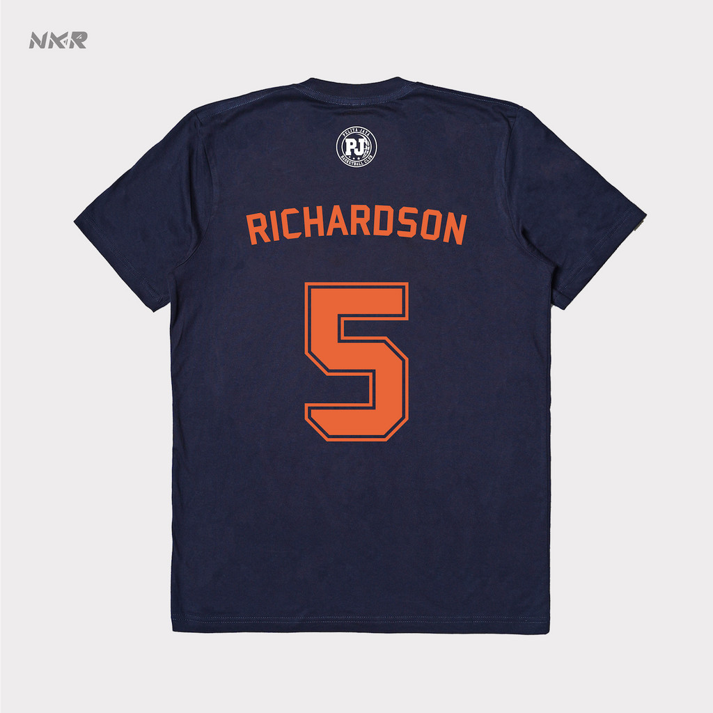 Nakara - T-Shirt Richardson #5 Player Pelita Jaya Bakrie - 2024 - Navy