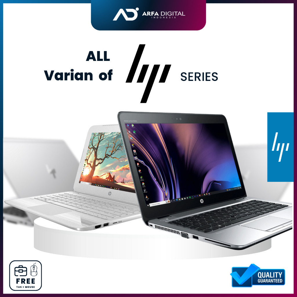 FROMO SPESIAL SHOP Laptop HP Elitebook / Probook Core I7 / I5 RAM 8GB SSD 256GB Murah Bergaransi