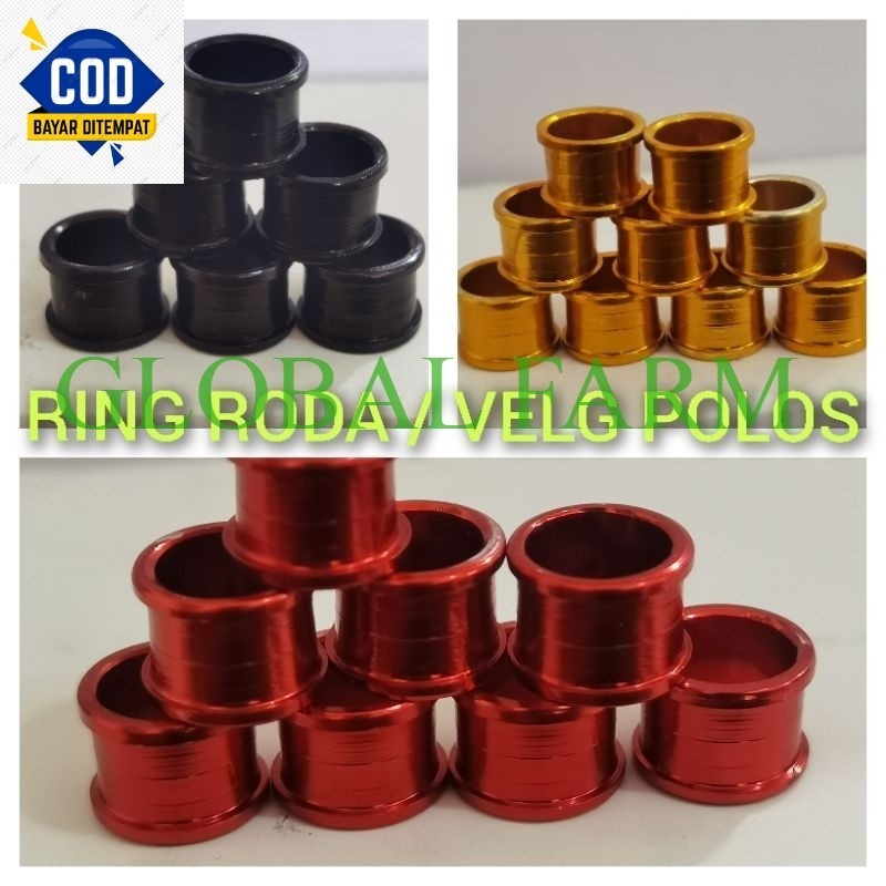 RING BURUNG POLOS RODA VELG MERPATI MURAI LOVEBIRD PERKUTUT KENARI BSR