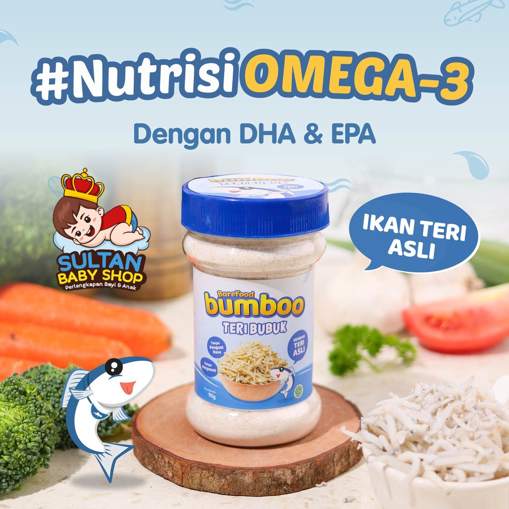 

BUMBOO Teri Bubuk 90gr Penyedap makanan sehat NO MSG