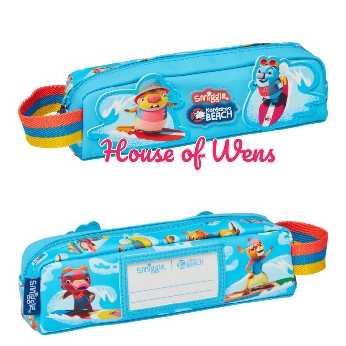 

SMIGGLE KANGAROO BEACH CHARACTER PENCIL CASE ORIGINAL - TEMPAT PENSIL