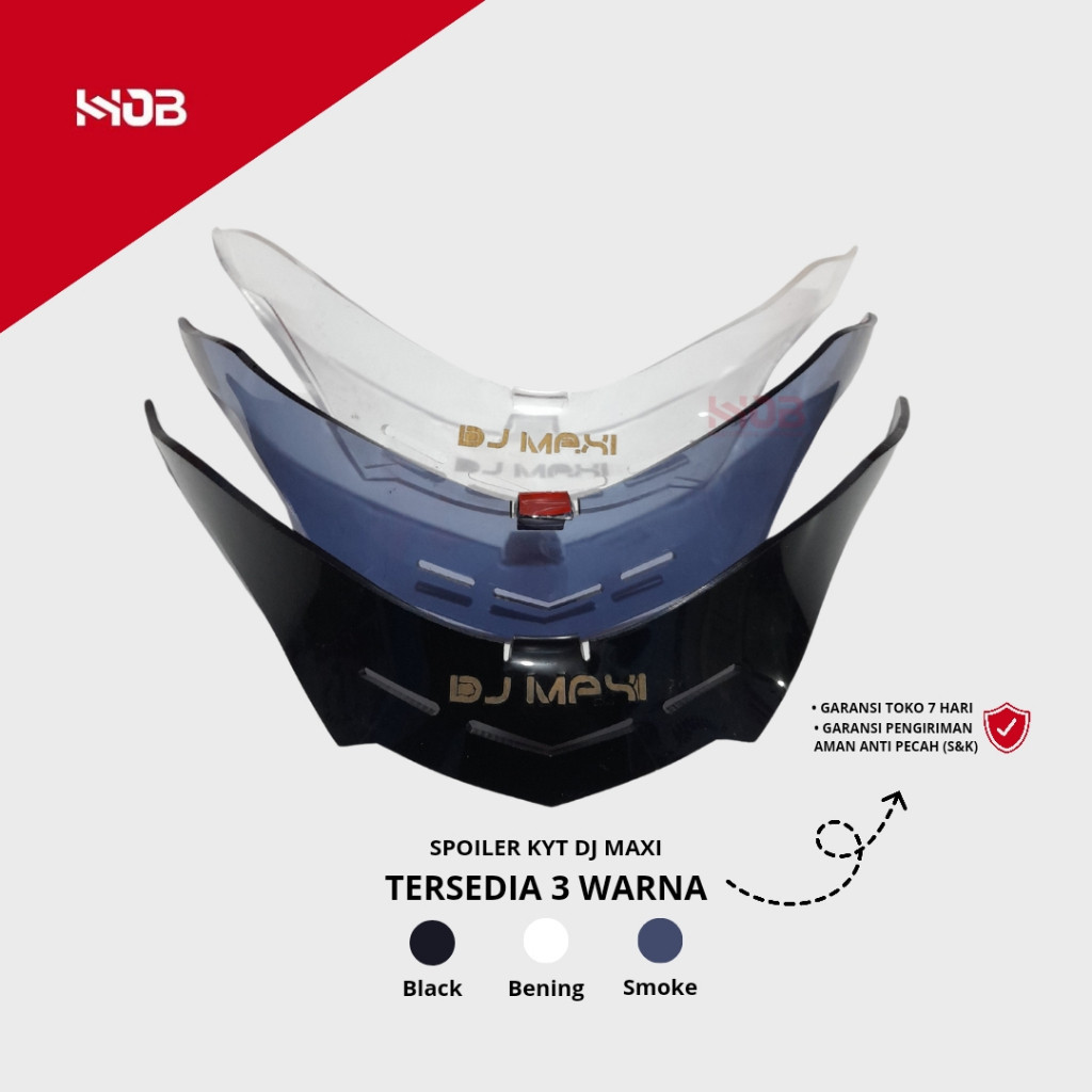 Spoiler Helm KYT DJ MAXI HELM KYT DJ MAXI - SPOILER HELM KYT DJ MAXI VARIASI HELM DJ MAXI - spoiler 