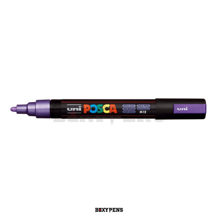 

Uni Posca Paint Marker PC-5M - Medium Point 1.8-2.5 mm Metallic Violet