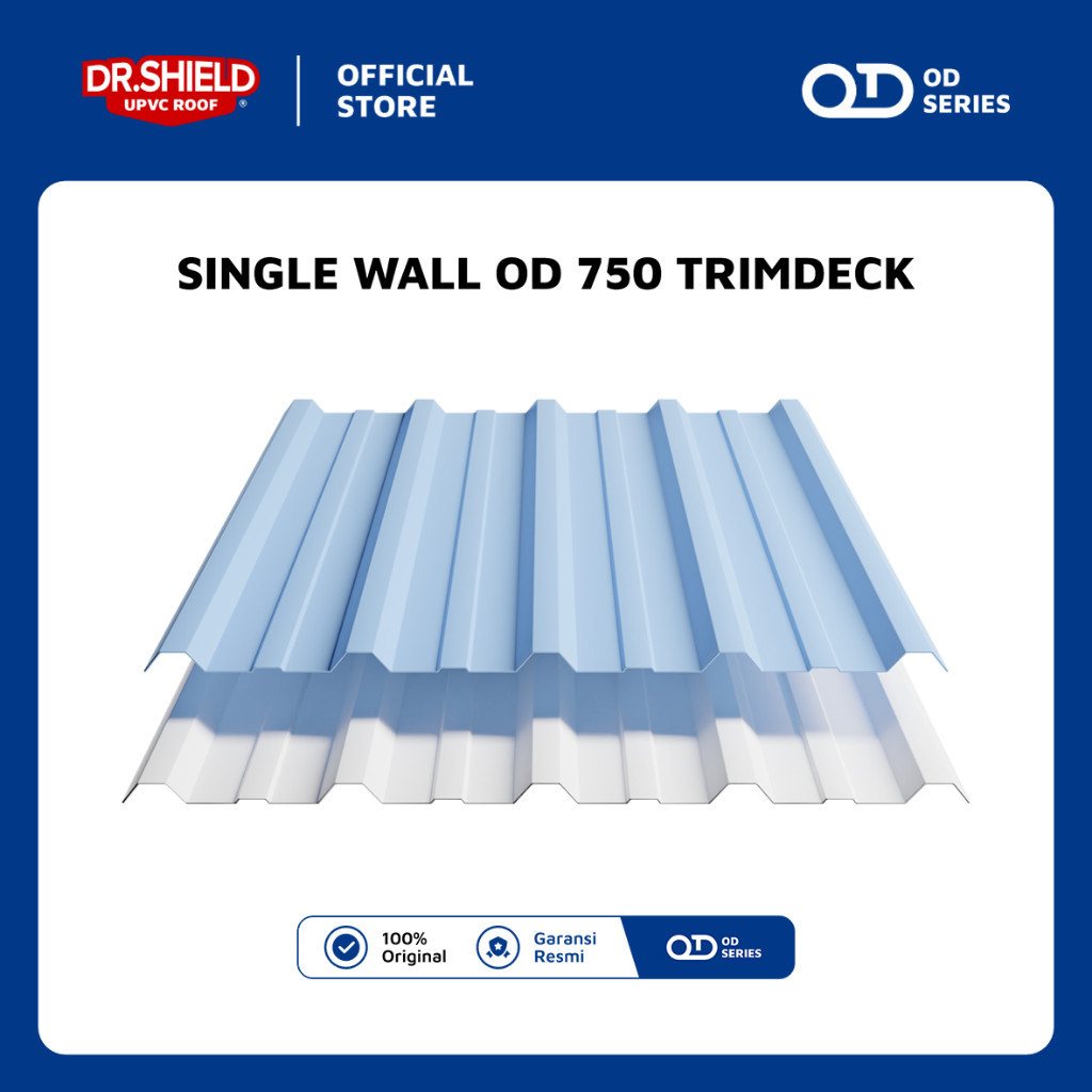 DR.SHIELD - Single Wall OD 750 Trimdeck / Single Layer
