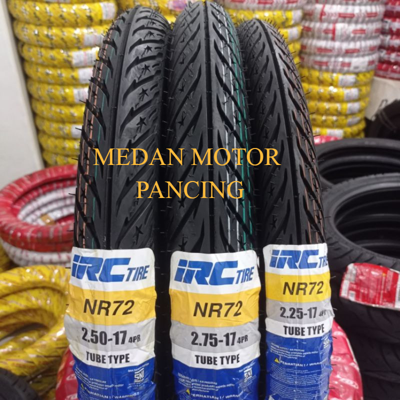 Ban Luar Motor IRC 225,250 dan 275 Ring 17 NR72 Original