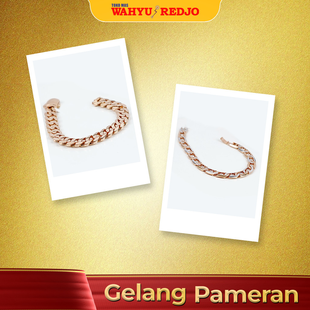 GELANG EMAS KADAR 6K WAHYU REDJO 232999093/23299138