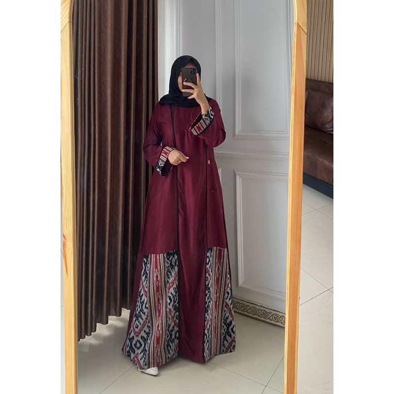 ZAKIYAH KAFTAN TERBARU rumaisa dress size m ld 100. size l ld 110 MAZARA