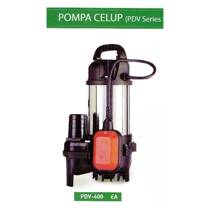 Mesin Pompa Celup Air Kotor Wasser PDV-400 EA Submersible Pump Pompa Celup PDV400EA