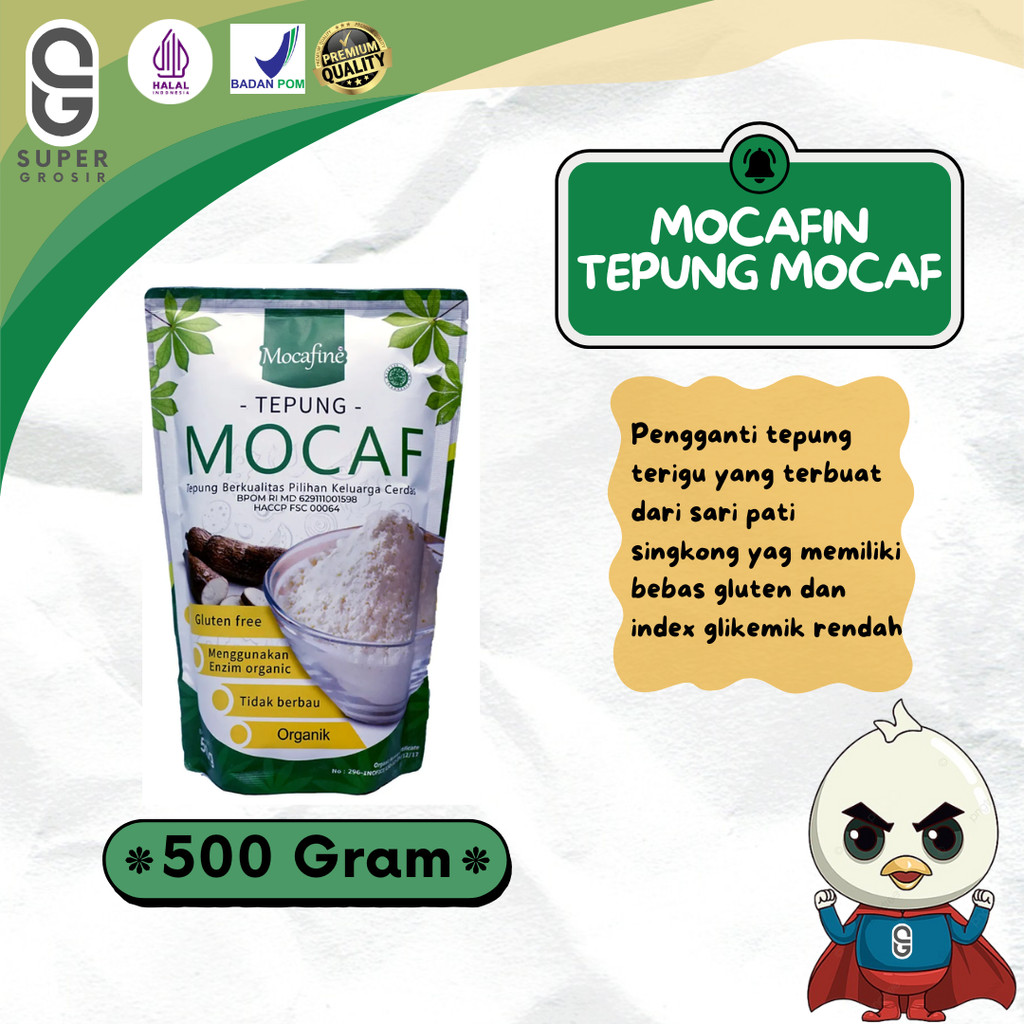 

Tepung Mocaf Mocafin [500 gram]