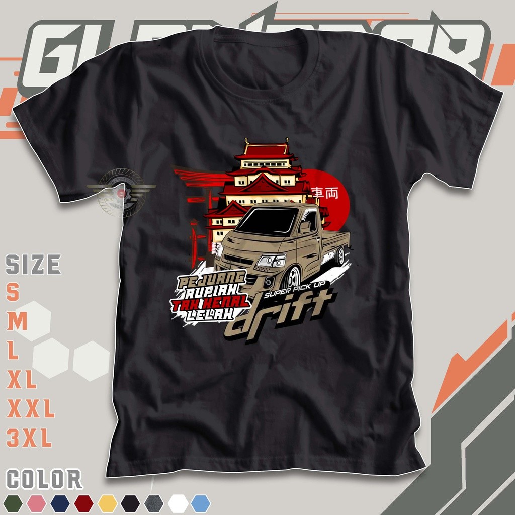 KAOS PICK UP GRANDMAX PEJUANG RUPIAH | Baju Truk Mobil Pickup Grand Max Community | Driver Muda Indo