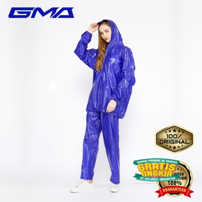 TPK/Jas Hujan Karet PCV Original GMA Raincoat Legenda kyk Axio Europe/ bsar jumbo mantel jashujan
