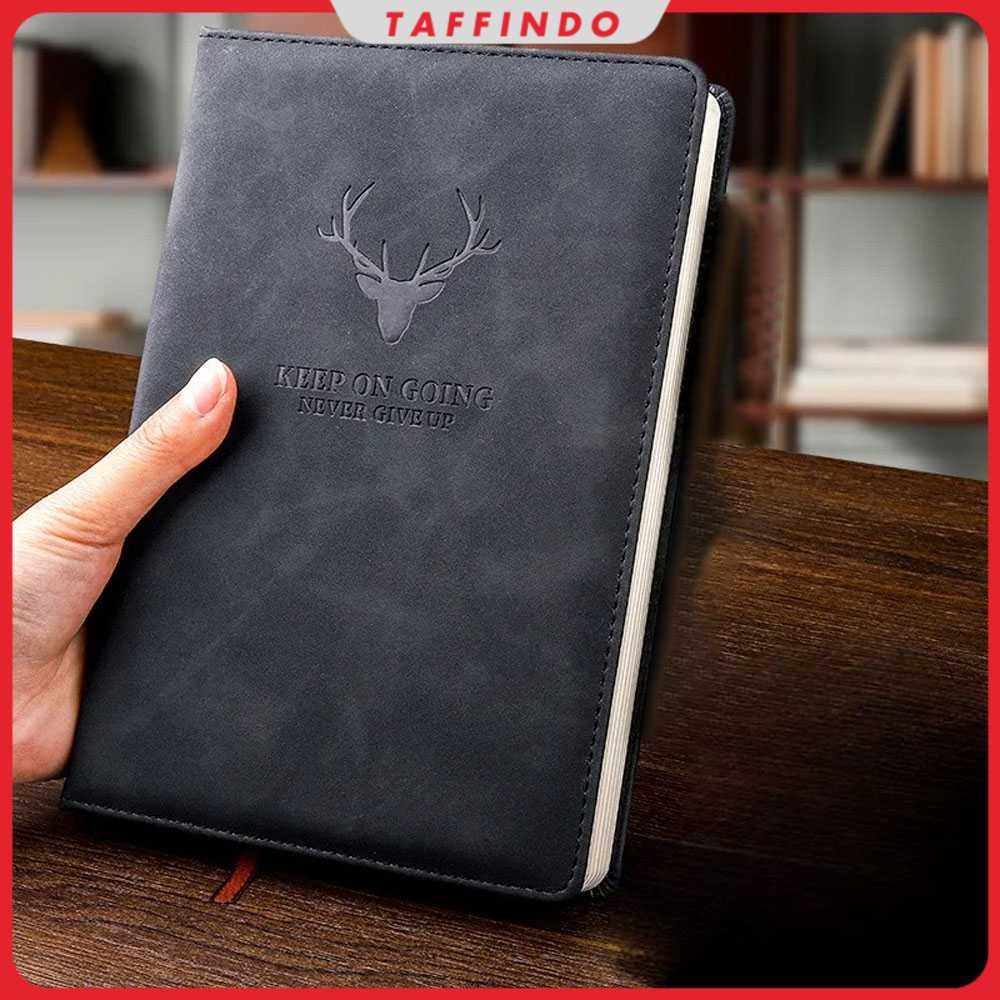 

Toddi Buku Jurnal Leather Notebook Diary 68GSM 200 Halaman Grid - CW-5026