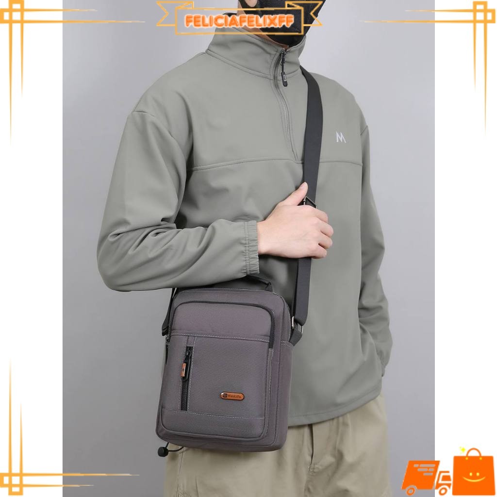 Tas Pria Import HandBag Sling Bag 865 - WaterProof dan Tahan Lama