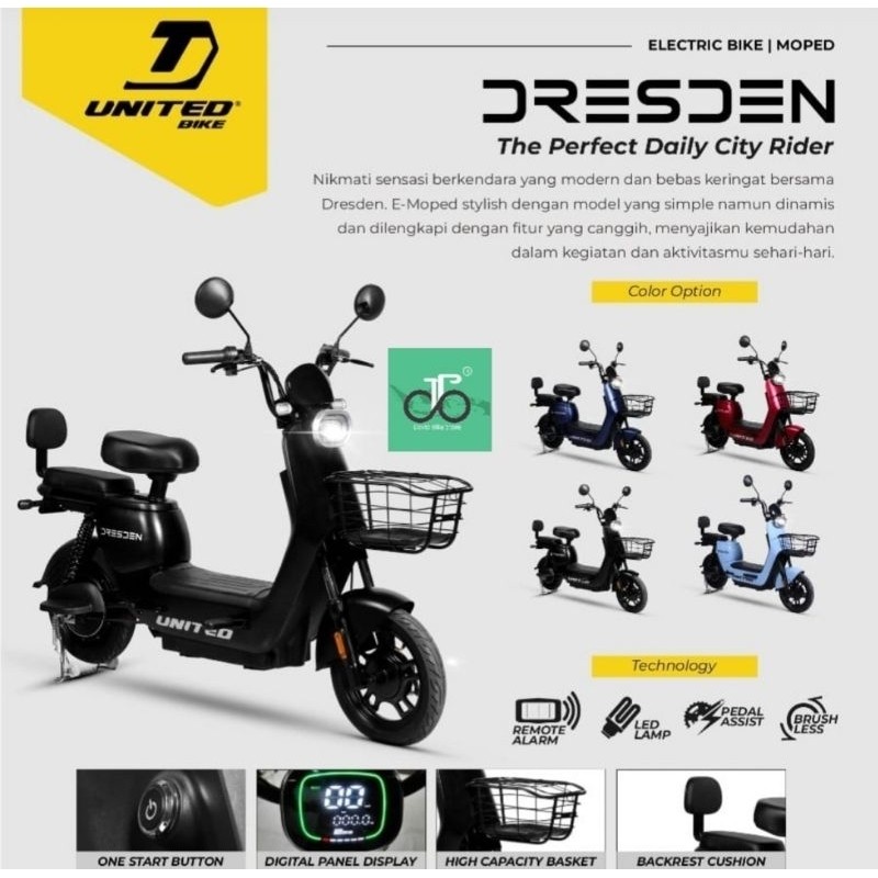 Sepeda Listrik United Dresden
