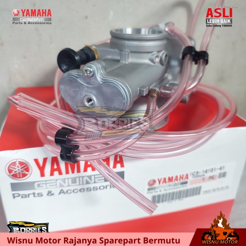 KARBURATOR KARBU TMX38 MIKUNI ORIGINAL YZ125 YZ125 ORIGINAL YAMAHA GENUINE PART 1C3 SCEP SKEP HATI