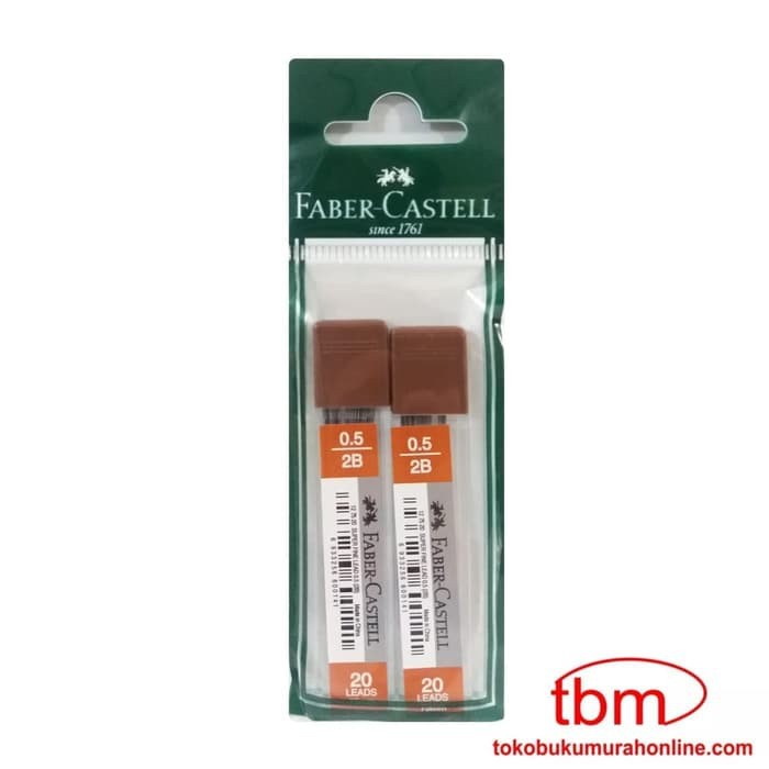 

LEAD SUPERFINE 0.5 (2B) ISI 2 FABER CASTEL 127520/ISI PENSIL MEKANIK
