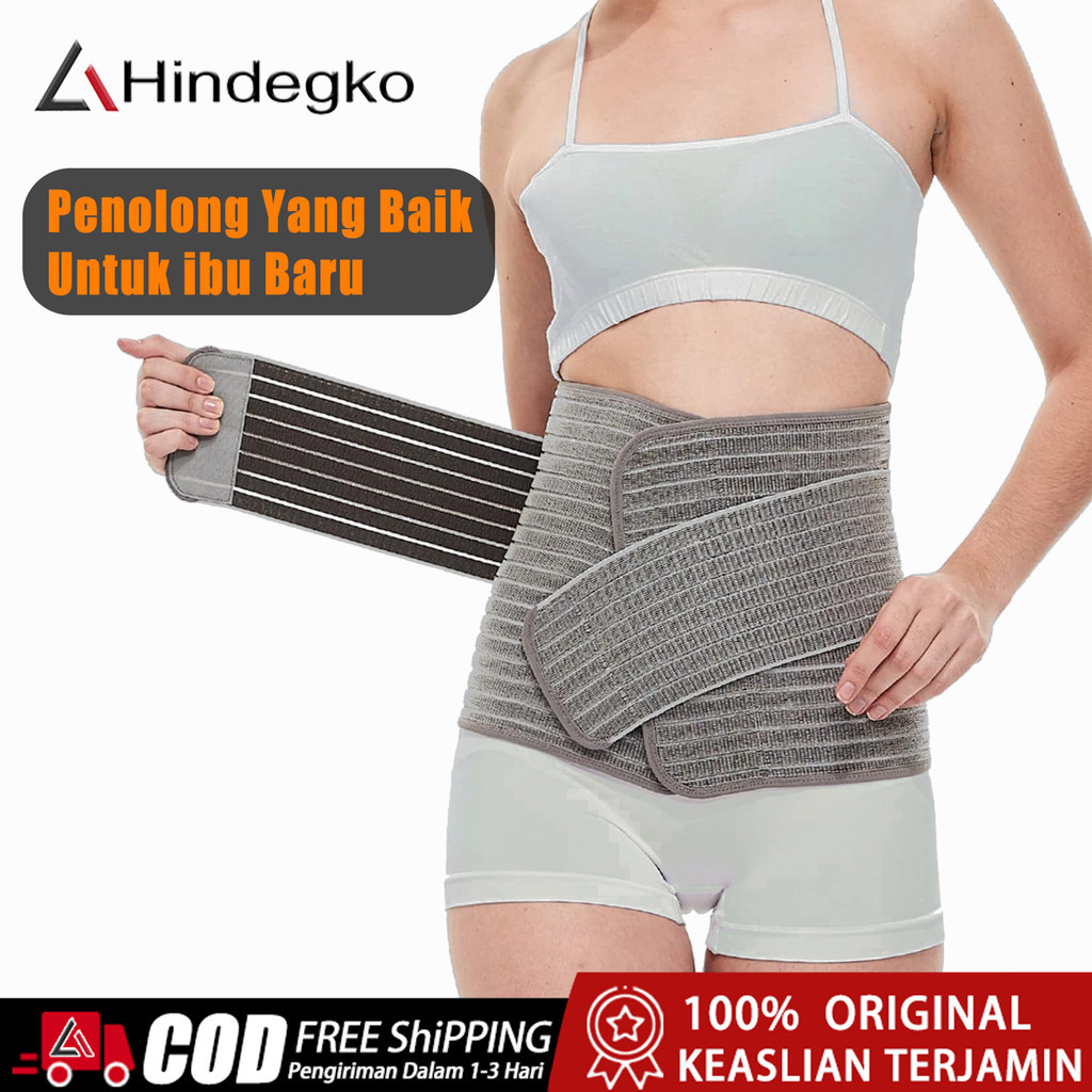 VX45RF Hindegko Korset Bamboo Pasca Melahirkan Perekat Stagen Korset Pelangsing Perut Buncit Ibu Mel