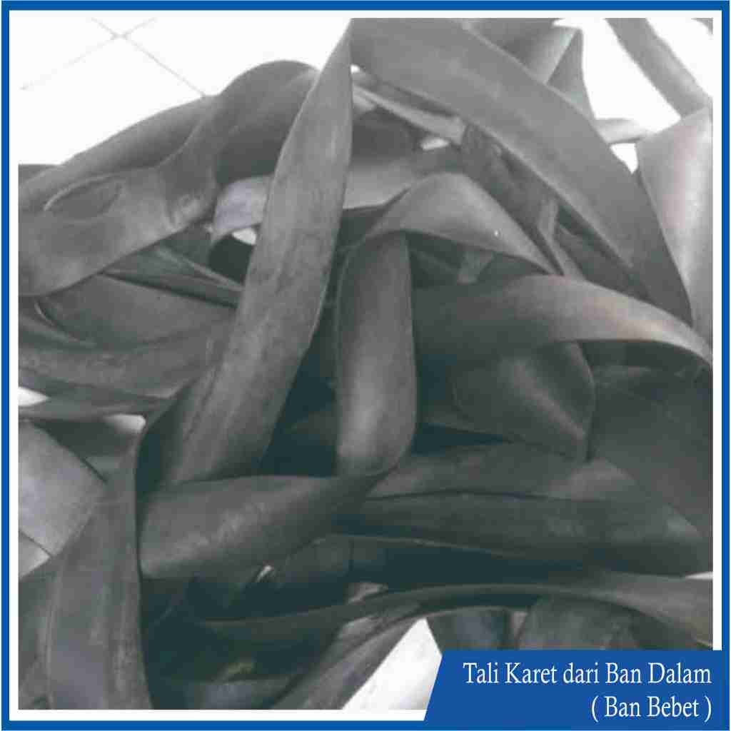 Tali Karet dari Ban Dalam  / Ban Bebet  Panjang 1,2 Meter Bbekas Ban Dalam Motor / Mobil