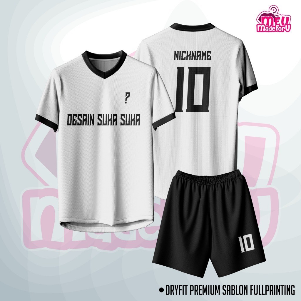 Jersey Baju Wanita/Pria CUSTOM SUKA SUKA DESAIN  Zumba, Badminton, Tennis, Futsal, Volly GRATIS NAMA