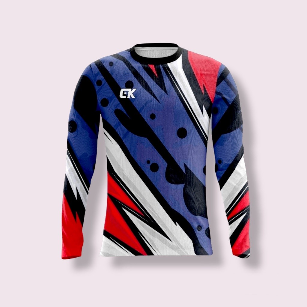 CGK SPORT KAOS OLAHRAGA LENGAN PANJANG BAJU LENGAN PANJANG KAOS LENGAN PANJANG JERSEY SEPEDA PANJANG