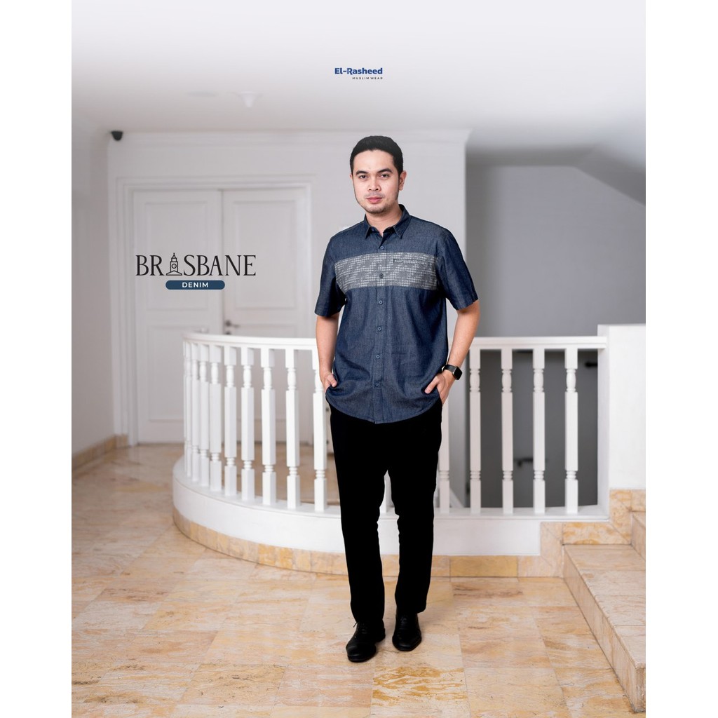 Koko Pria Yasmeera Brisbane El-Rasheed Couple Set Kemeja Brisbane El-Rasheed by Yasmeera