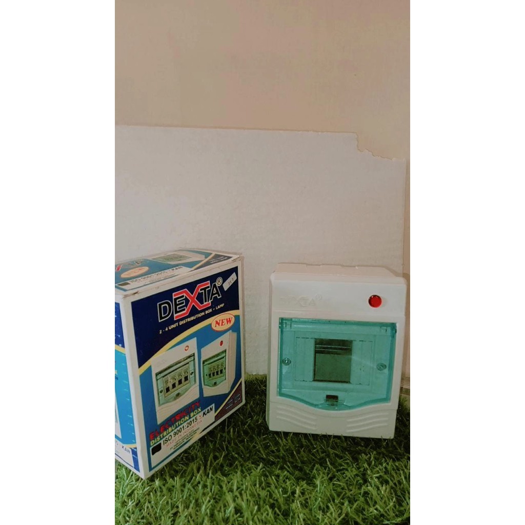 Box MCB Dexta 4 grup - Dexta Distribution box + Lamp