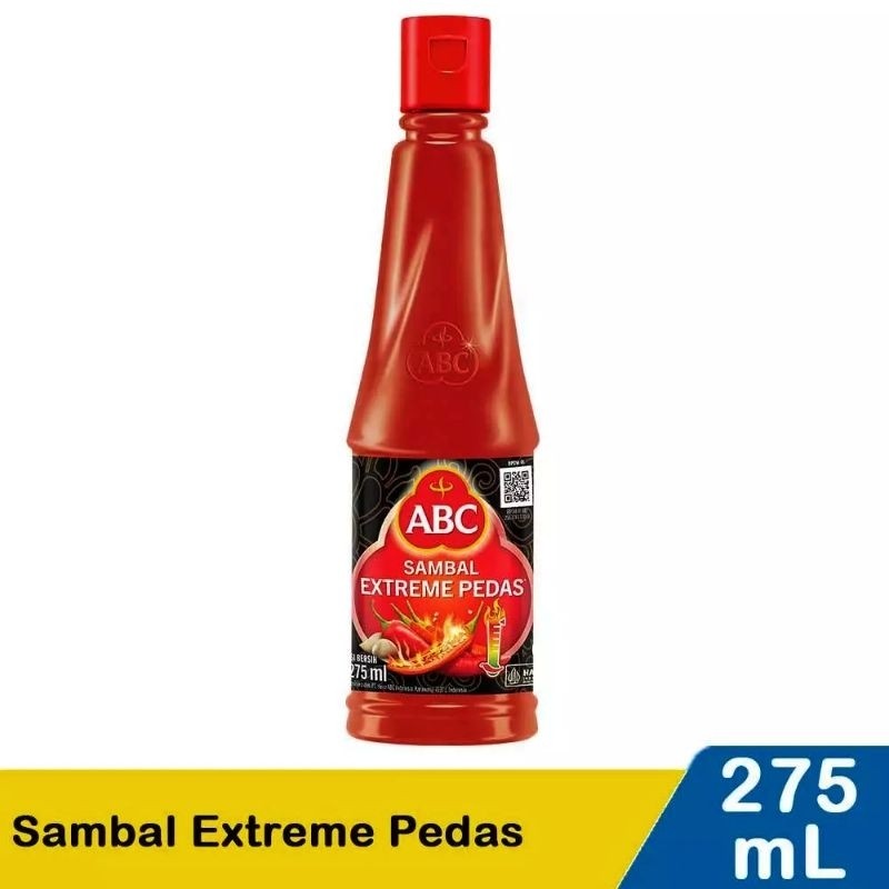 

ABC saus sambal EXTREME PEDAS 275 ml - ABH