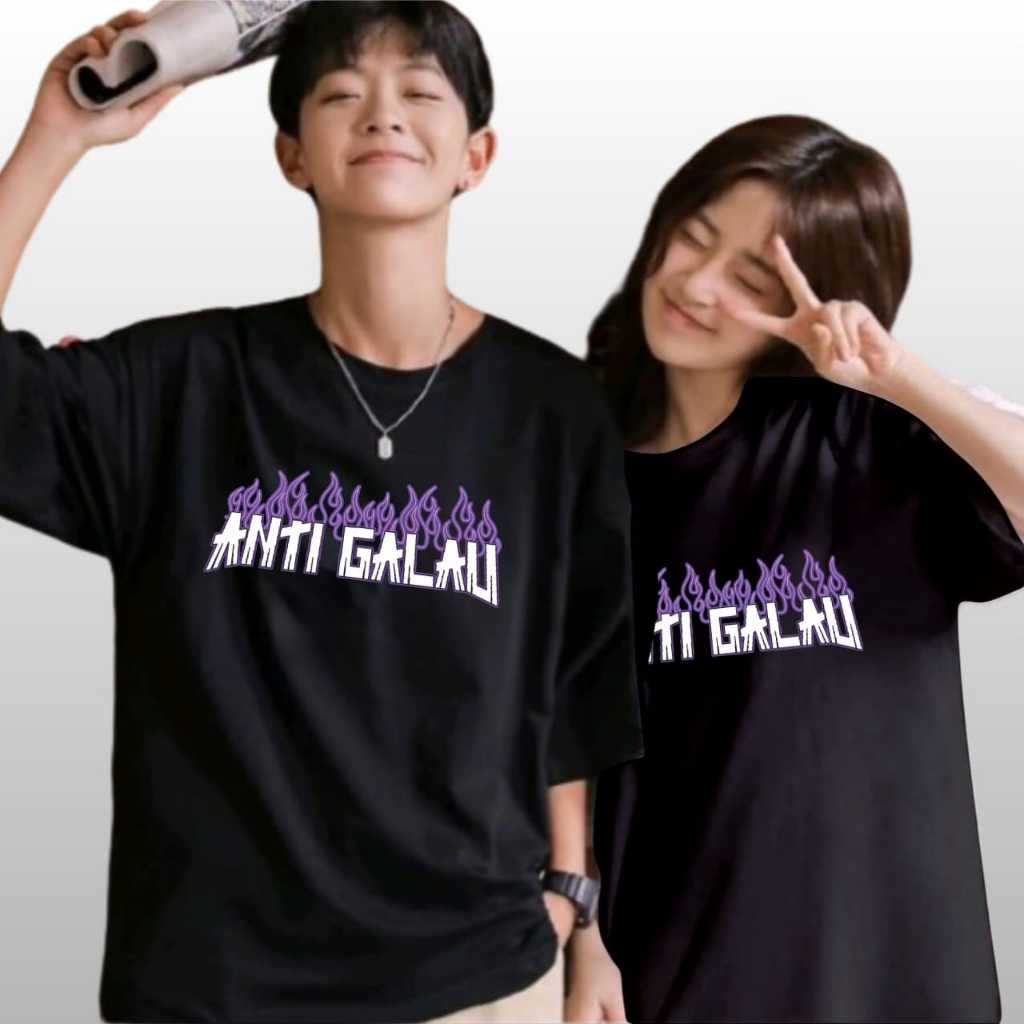 Baju Kaos Couple Pasangan Pacar Kekinian Trendy / Kapelan Pacar