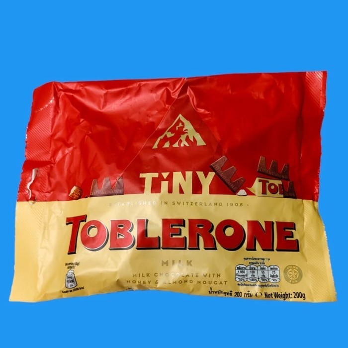 

Chocolate Toblerone Swiss Milk with Honey Ori Singapore 200 g