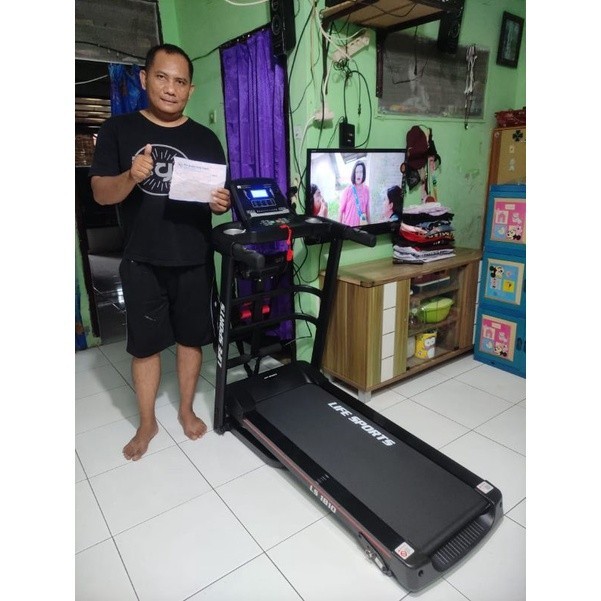 PROMO SPESIAL PROMO  TREADMILL ELEKTRIK LIFE SPORT LS1810
