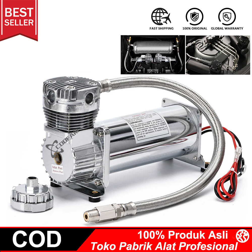 Motor Compressor Air Suspension Telolet 450CC Max 200 PSI 12v