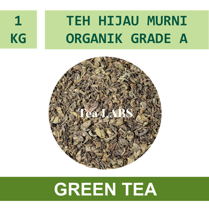 

Teh Hijau Organik Kiloan Grade A / Organic Green Tea 1 KILO LR