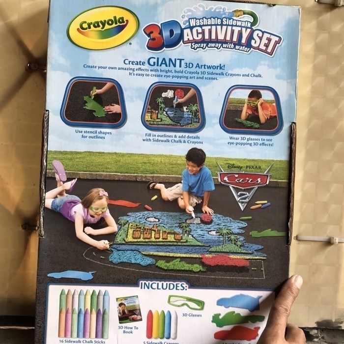 

Crayola 3D Activity Set Washable Sidewalk