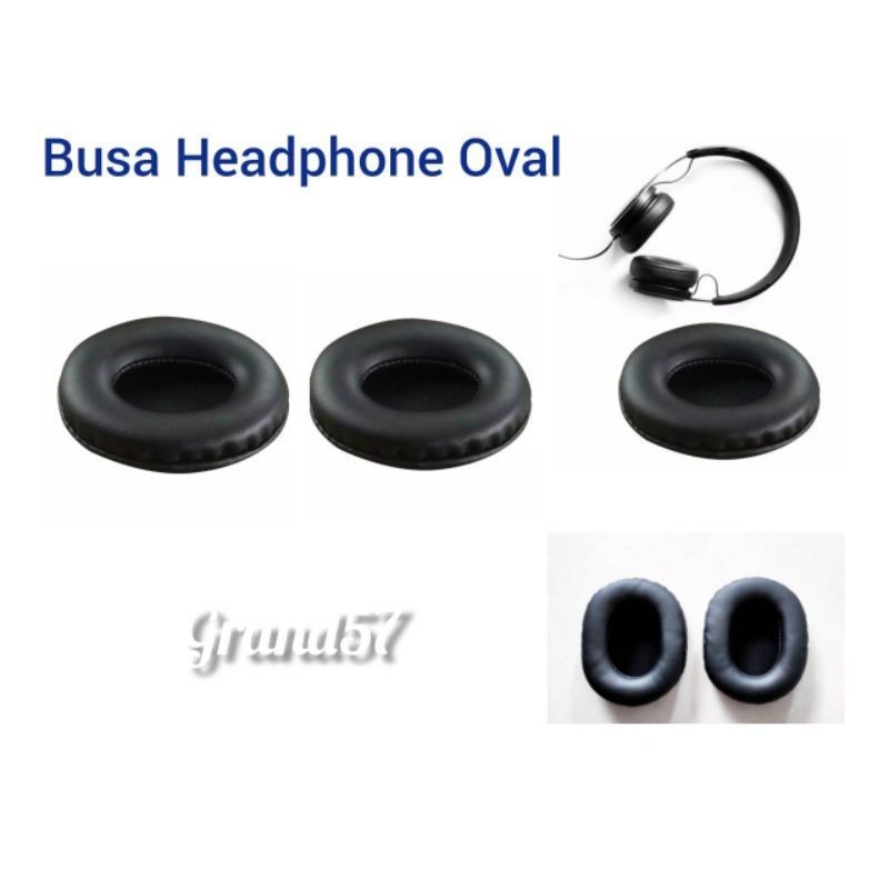 busa foam earpad headphone headset universal oval sony akg ath