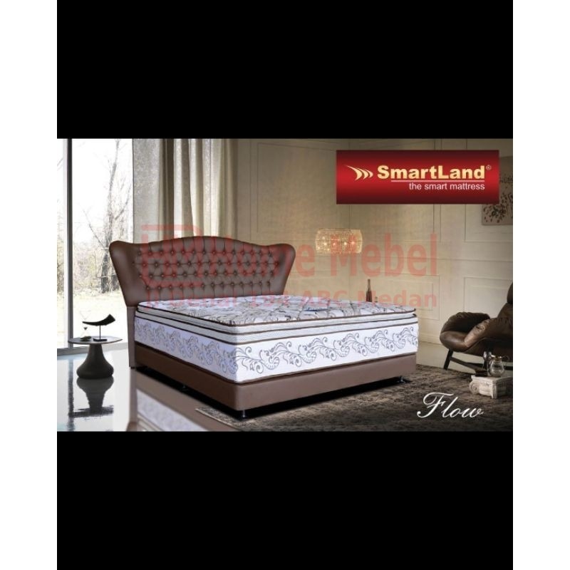 PROMO TERMURAH Bed Springbed Smartland by Modis type Flow tebal kasur 40cm, asli original Smartland 