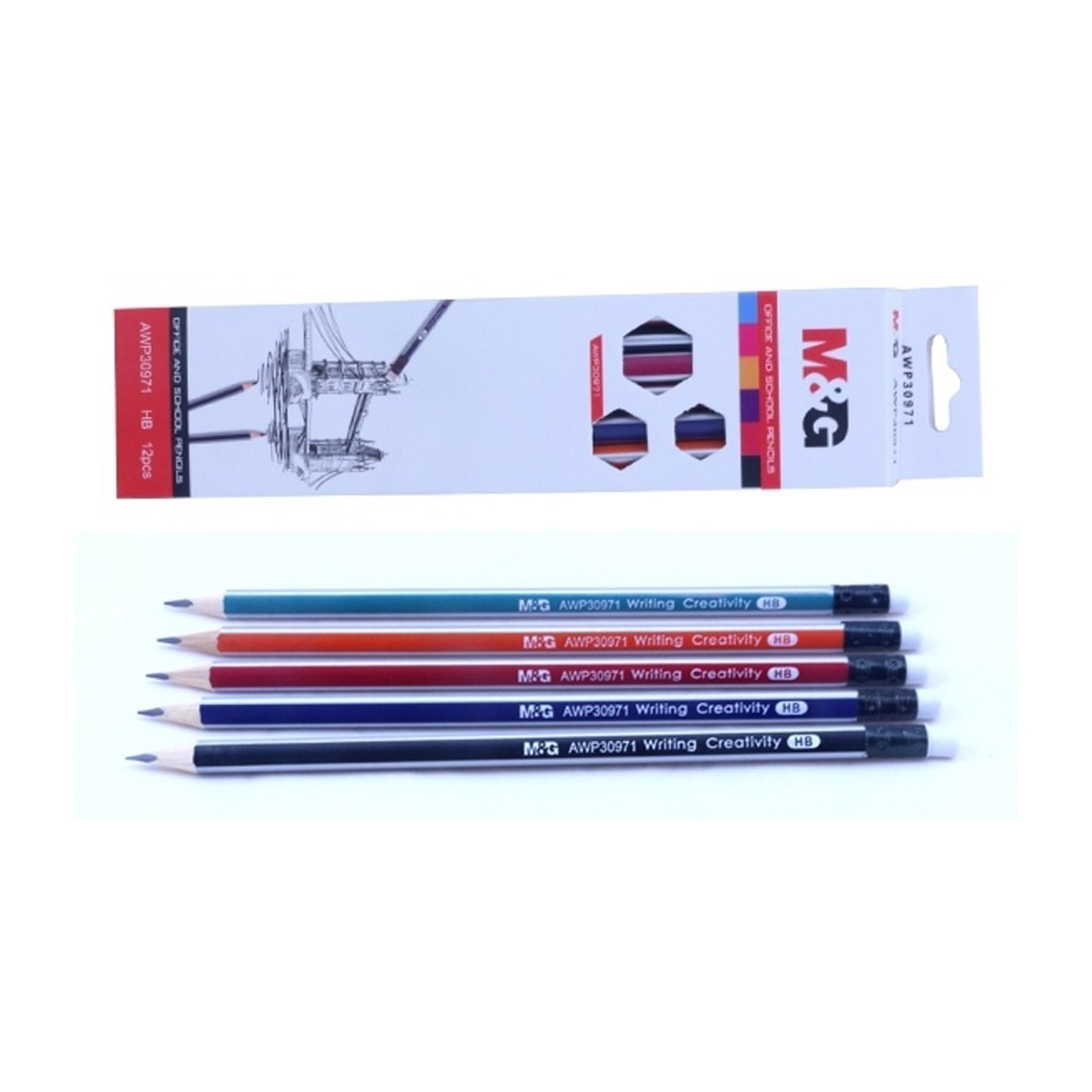 

M&G Pensil Triangle Easy Start Egronomic Pensil Segitiga HB - AWP30971