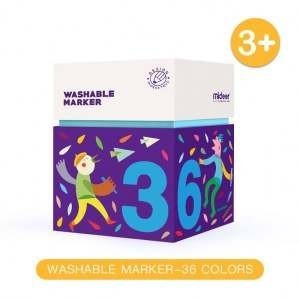 

Spidol Warna Gambar Anak Washable Marker 36 Coloring Pen Import Murah Premium