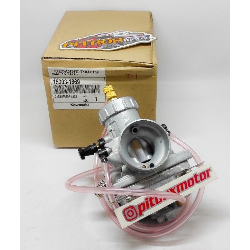 Karbu Karburator Kawasaki KX 65 Mikuni VM 24 Orisinil KGP kode 15003 1669