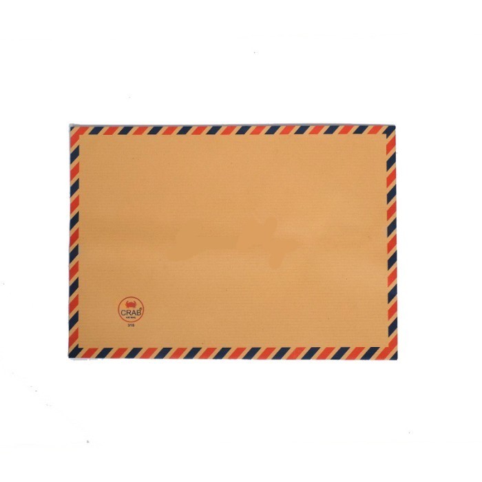 

Amplop Coklat Folio Garis Armada Crab Tali (PAK) / Air Mail 310 25x35