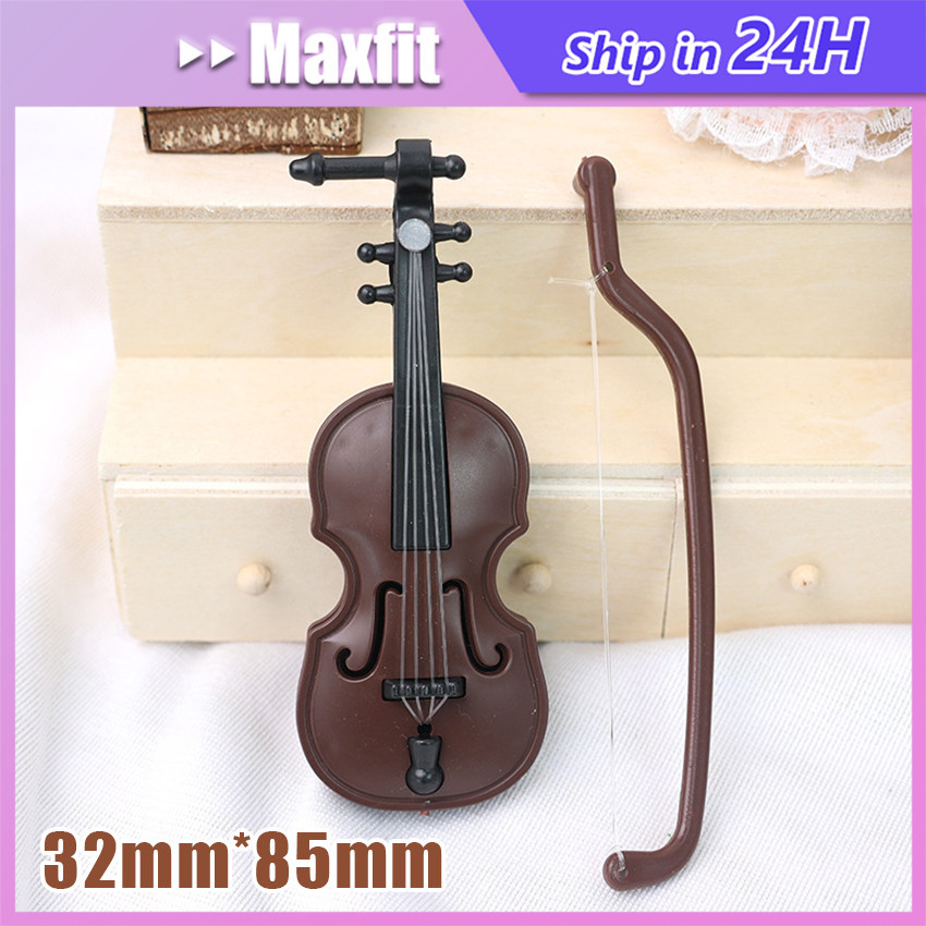 

Miniatur Biola Violin Kecil Hiasan Kue Pajangan Dekorasi Rumah Mainan Music