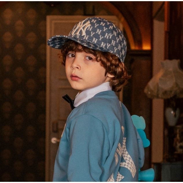 MLB kids cap monogram jacquard adjustable