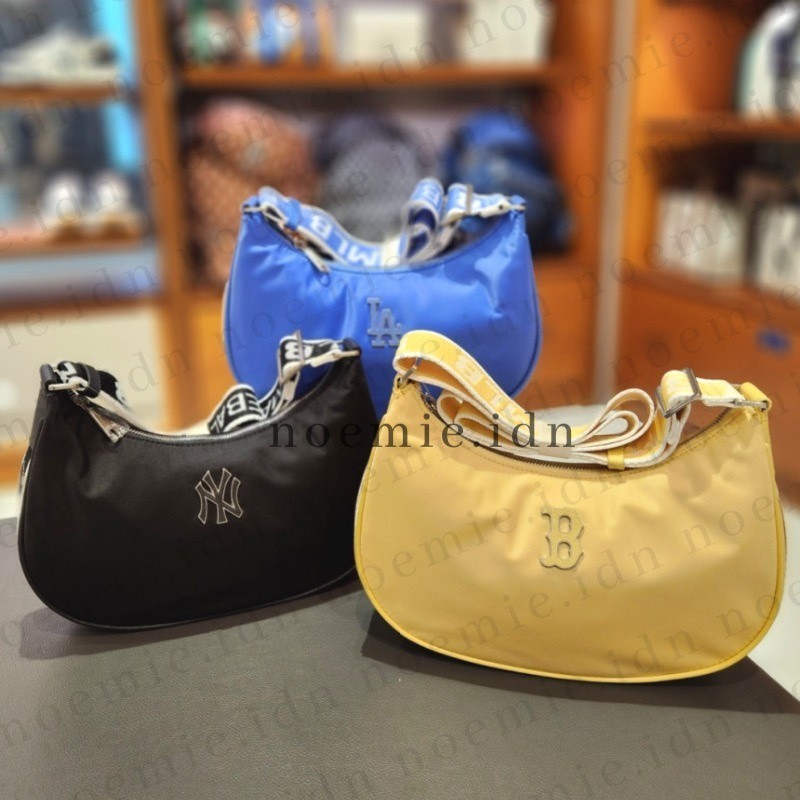MLB basic nylon hobo bag