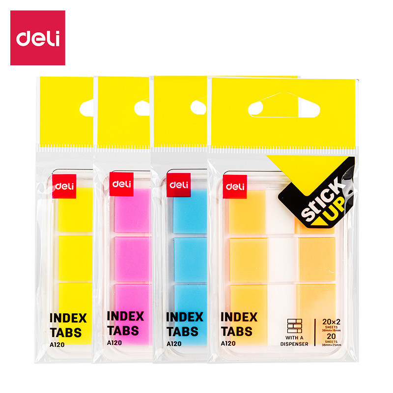 

Deli Sticky Notes / Index Tabs Stick Up Warna - EA120