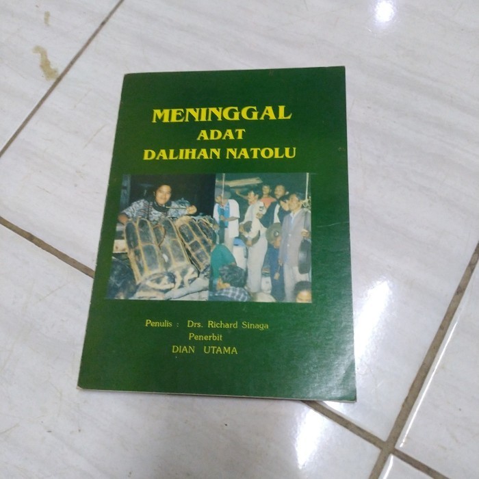 MENINGGAL ADAT DALIHAN NATOLU-DRS RICHARD SINAGA-A5
