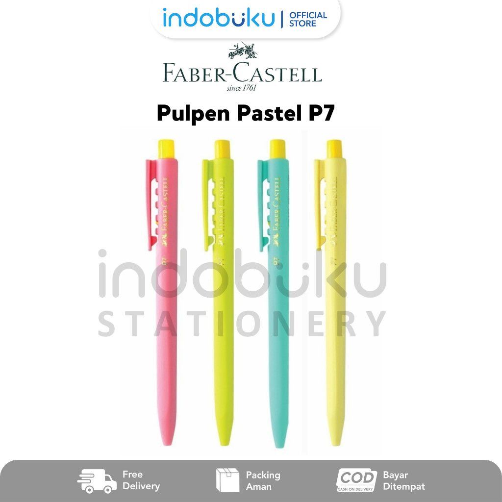 

Pulpen Faber-Castell P7 Pastel 0.7 mm Pen