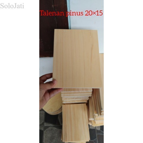 

Talenan Kayu Pinus 20x15cm / Media Lukis/ Media transfer foto 6R murah