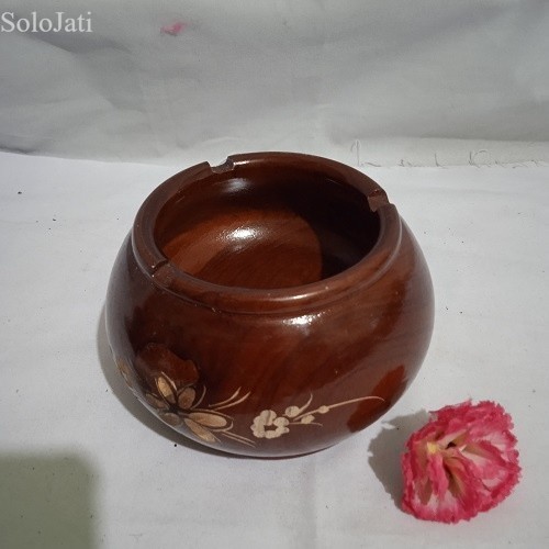 

Tempat Abu Asbak Unik Asbak Kayu Jati Ukir Model Gentong murah