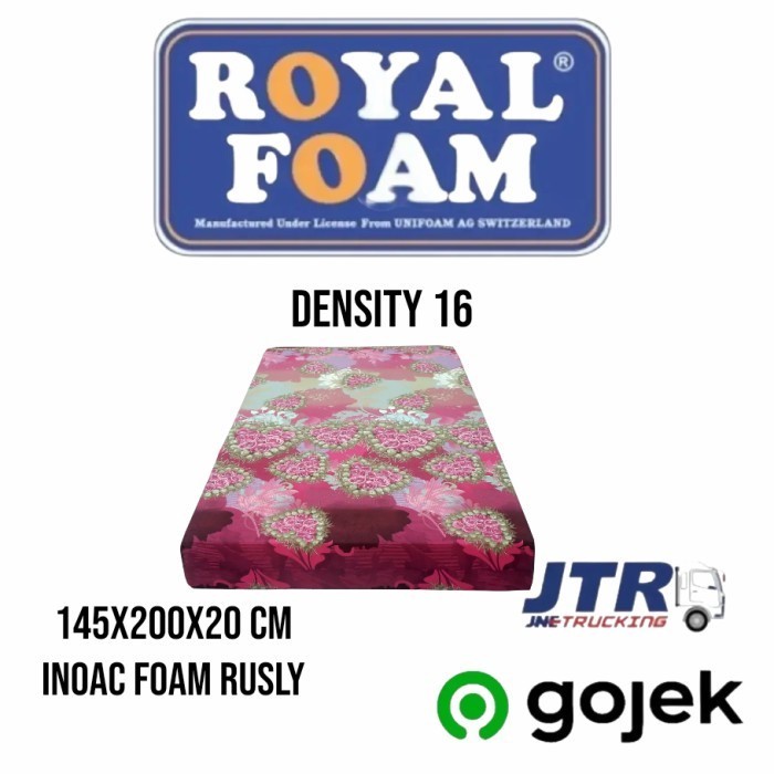 kasur busa royal foam 140x200x20 cm garansi 5 tahun