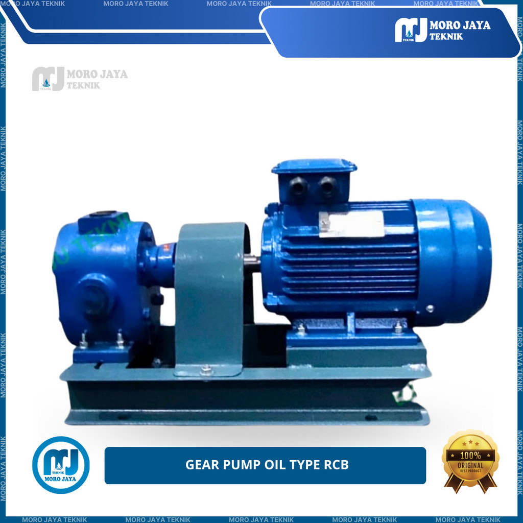 Gear Pump Hight Temperature Oil Type RCB-1/0.8 Motor 1,5kw 2hp 380V