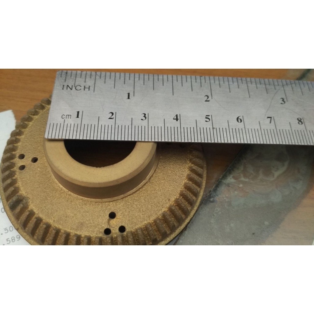 MAWAR KOMPOR GAS RINNAI  BESAR KUNINGAN